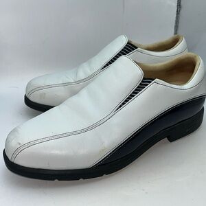 2003 Nike Women's Sz 8 Verdana Last Air Comfort White Golf Loafers 305276-141